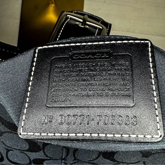 🖤 Coach Soho Signature Jacquard Buckle Hobo Bag - Picture 8 of 16